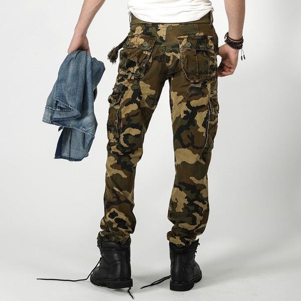 camouflage cargo pants men outdoor multi pocket cotton camo pants army track trousers male streetwear overalls pantalon, Black
camouflage cargo pants men outdoor multi pocket cotton camo pants army track trousers male streetwear overalls pantalon, Black
