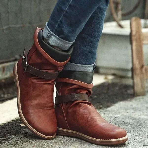 2021 winter women ankle shoes female platform boots woman retro boots belt buckle women's shoes female ladies plus size, Black
2021 winter women ankle shoes female platform boots woman retro boots belt buckle women's shoes female ladies plus size, Black