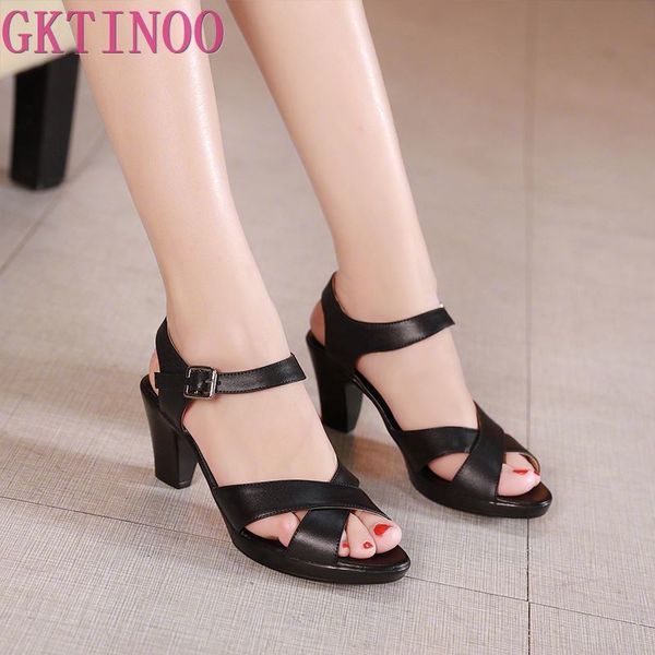 gktinoo new open toe genuine cowhide leather sandals women shoes high heel sandals fashion casual shoes women sandals plus size t200827, Black
gktinoo new open toe genuine cowhide leather sandals women shoes high heel sandals fashion casual shoes women sandals plus size t200827, Black