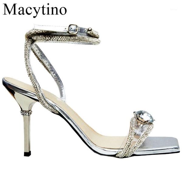 brand women sandals silver chain high heels peep toes ankle wrap buckle woman party shoes shinning sandal mujer1, Black
brand women sandals silver chain high heels peep toes ankle wrap buckle woman party shoes shinning sandal mujer1, Black