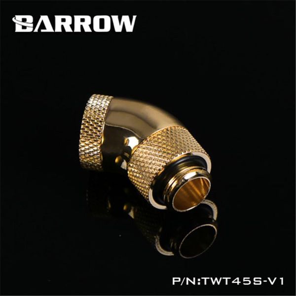 barrow 45 degree dual rotatable adapter, male to female fitting, for computer water cooling system twt45s-v1
barrow 45 degree dual rotatable adapter, male to female fitting, for computer water cooling system twt45s-v1