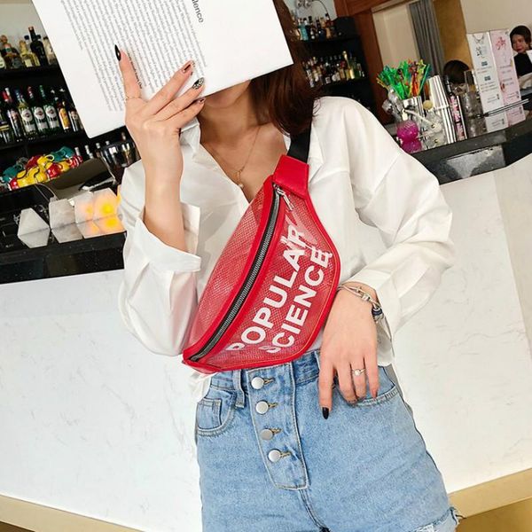 waist bag zipper mesh transparent chest packet women colorful waist bags 2020 new fashion letter package female casual bag belt
waist bag zipper mesh transparent chest packet women colorful waist bags 2020 new fashion letter package female casual bag belt