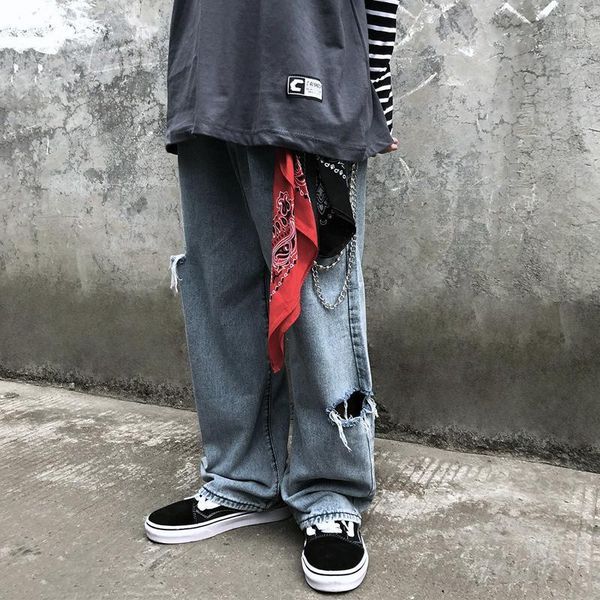 wholesale 2021 fashion denim teenagers hip-hop solid color ripped hole japanese washed jeans trendy men's street loose trousers1, Blue
wholesale 2021 fashion denim teenagers hip-hop solid color ripped hole japanese washed jeans trendy men's street loose trousers1, Blue