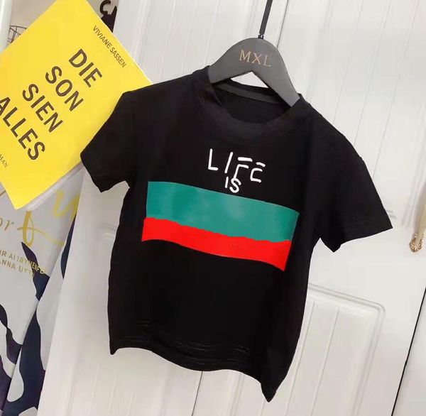 black white kids t-shirts famous designer t shirt tees loose boys girls embroidered letter cotton short sleeve pullover children clothes bi, Blue
black white kids t-shirts famous designer t shirt tees loose boys girls embroidered letter cotton short sleeve pullover children clothes bi, Blue
