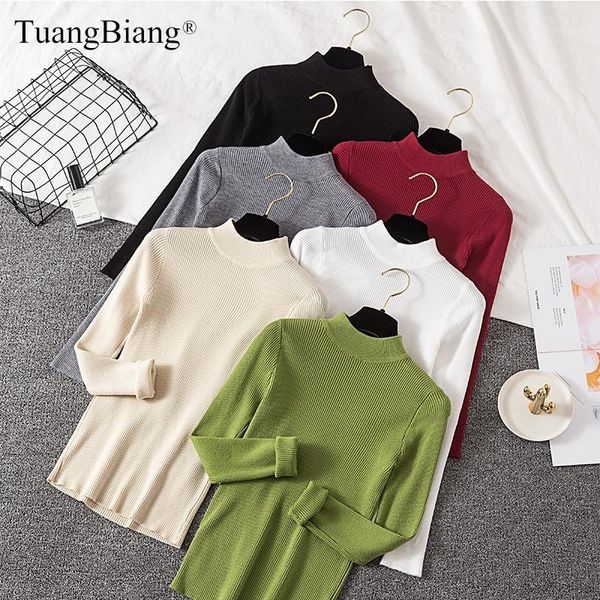 ladies long sleeve knitted autumn burgundy sweater winter basic slim women gray soft turtleneck pullovers knit white jumper 20191, White;black
ladies long sleeve knitted autumn burgundy sweater winter basic slim women gray soft turtleneck pullovers knit white jumper 20191, White;black