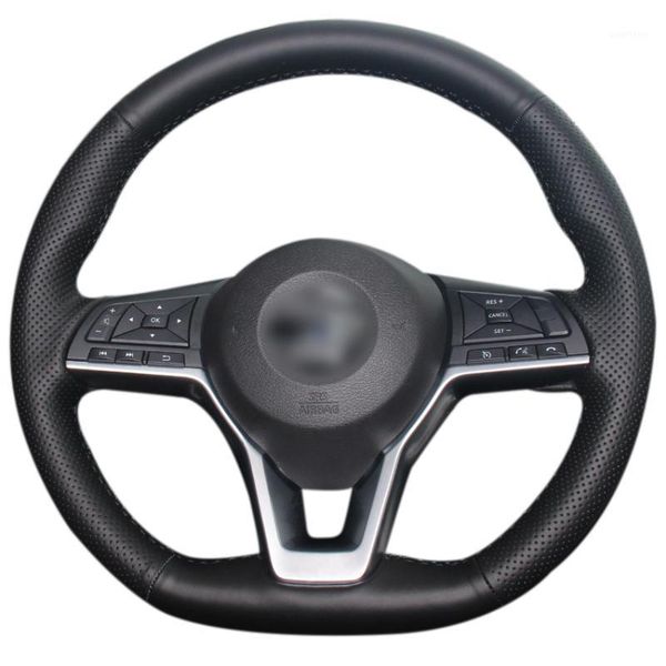 black genuine leather car steering wheel cover for x-trail qashqai 2018 rogue (sport) 2017-2019 leaf 2018-2019 kicks1
black genuine leather car steering wheel cover for x-trail qashqai 2018 rogue (sport) 2017-2019 leaf 2018-2019 kicks1