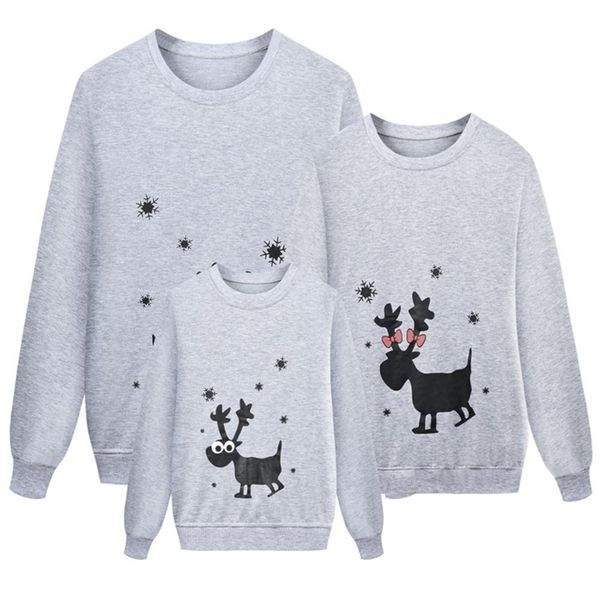 new european and american christmas parent-child clothes autumn long-sleeved deer head print sweater family clothes couples 201104, Blue
new european and american christmas parent-child clothes autumn long-sleeved deer head print sweater family clothes couples 201104, Blue