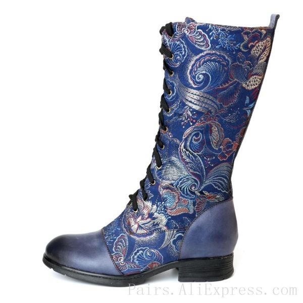 boots blue genuine leather calf women hand-made embroidery shoes short plush warm riding big size 36-42, Black
boots blue genuine leather calf women hand-made embroidery shoes short plush warm riding big size 36-42, Black