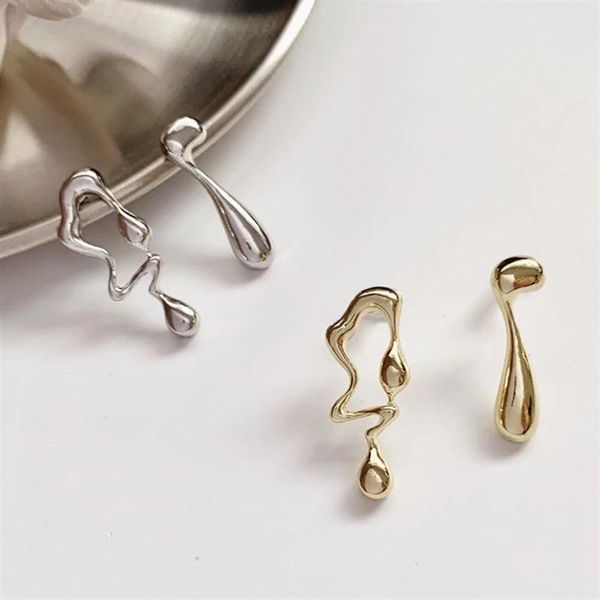 stud european and american geometric asymmetry exaggerated wind atmosphere earrings temperament fashion women's, Golden;silver
stud european and american geometric asymmetry exaggerated wind atmosphere earrings temperament fashion women's, Golden;silver
