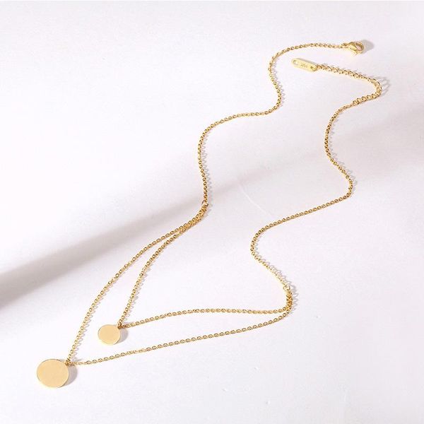 necklaces womens chain gold stainless steel layered necklace pendants round fashion 2020 jewelry on the neck woman accessories, Silver
necklaces womens chain gold stainless steel layered necklace pendants round fashion 2020 jewelry on the neck woman accessories, Silver