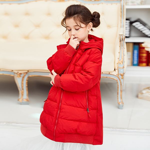 girls' medium and long version a slim fit children's down jacket for big children, Blue;gray
girls' medium and long version a slim fit children's down jacket for big children, Blue;gray