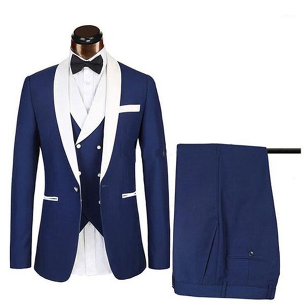 mens suits (jacket+pants+vest) latest slim fit tailored suits wedding blue blazer business tuxedo grooming dinner prom1, White;black
mens suits (jacket+pants+vest) latest slim fit tailored suits wedding blue blazer business tuxedo grooming dinner prom1, White;black