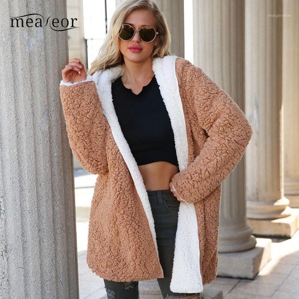 women's trench coats meaneor casual long sleeve women overcoats both sides wear solid warmer winter jackets loose coat outerwaer1, Tan;black
women's trench coats meaneor casual long sleeve women overcoats both sides wear solid warmer winter jackets loose coat outerwaer1, Tan;black
