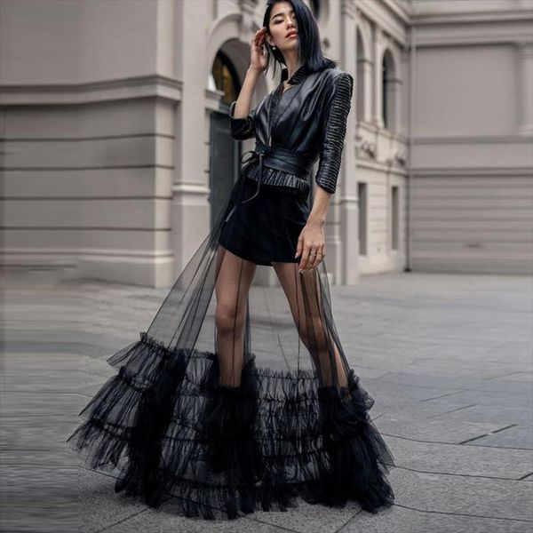 one layer sheer tulle maxi skirt long black ruffled tulle overskirt women tutu skirt see through overlay custom made cheap
one layer sheer tulle maxi skirt long black ruffled tulle overskirt women tutu skirt see through overlay custom made cheap