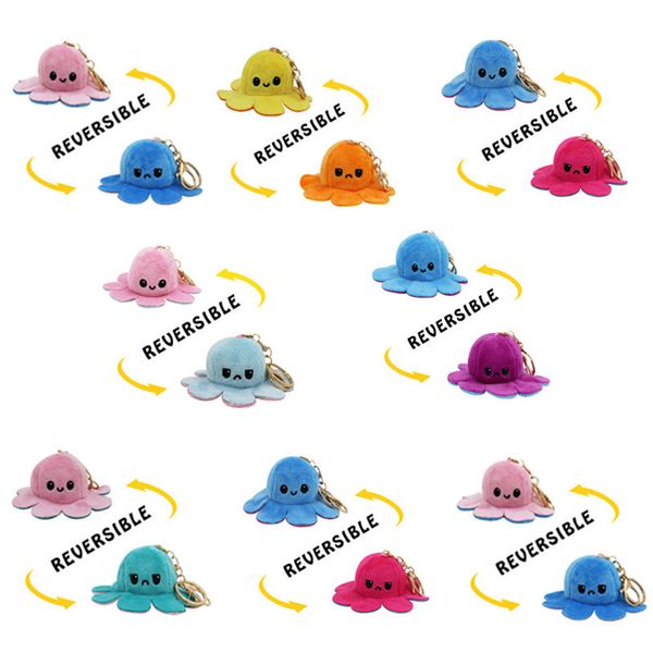 reversible flip ocs keychain key ring holders plush doll soft bag pendants fashion double-sided emotion toy new year gifts e122207, Red;brown
reversible flip ocs keychain key ring holders plush doll soft bag pendants fashion double-sided emotion toy new year gifts e122207, Red;brown