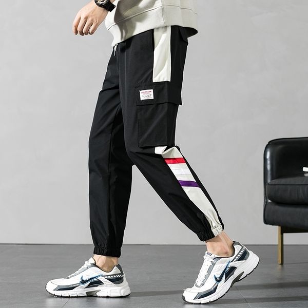 men fashion sweatpants harem pants brand new streetwear joggers men fashion multi-pocket cargo pants men casual trousers 201118, Black
men fashion sweatpants harem pants brand new streetwear joggers men fashion multi-pocket cargo pants men casual trousers 201118, Black
