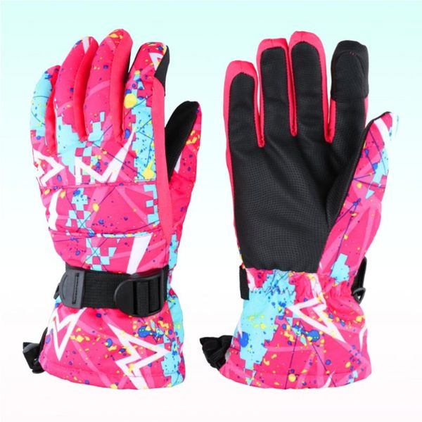 ski gloves creative outdoor riding graffiti pattern sports finger for mountain climbing hiking (rosy,
ski gloves creative outdoor riding graffiti pattern sports finger for mountain climbing hiking (rosy,