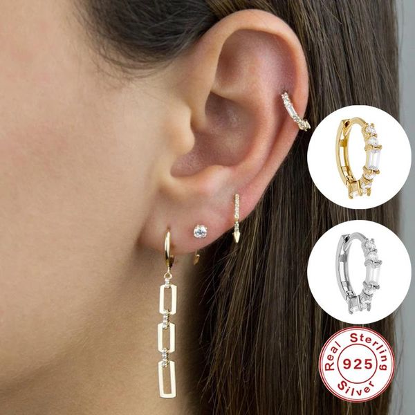 personality 925 sterling silver hoop earrings for women earring pierced earring brinco fine jewelry oorbellen couple gift, Golden;silver
personality 925 sterling silver hoop earrings for women earring pierced earring brinco fine jewelry oorbellen couple gift, Golden;silver