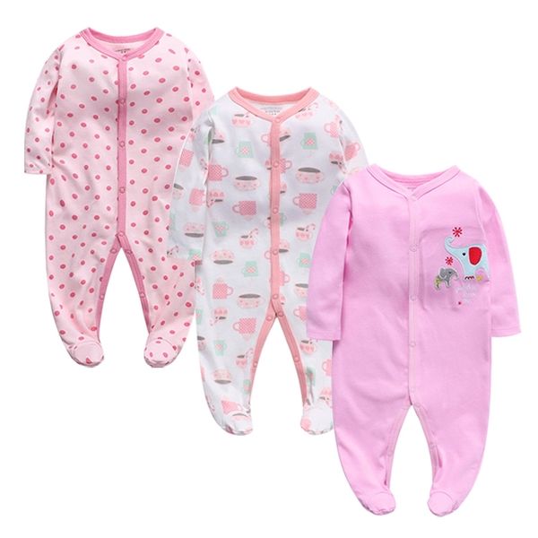 3 pieces/lot baby rompers newborn baby girls boys clothes 100% cotton long sleeves baby pajamas cartoon printed baby's sets y200320, Blue
3 pieces/lot baby rompers newborn baby girls boys clothes 100% cotton long sleeves baby pajamas cartoon printed baby's sets y200320, Blue