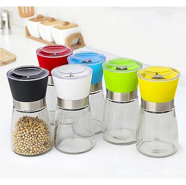 kitchen tool salt pepper grinder mill manual glass pepper muller spice grinding bottle seasoning pot colorful jllees fight2010
kitchen tool salt pepper grinder mill manual glass pepper muller spice grinding bottle seasoning pot colorful jllees fight2010