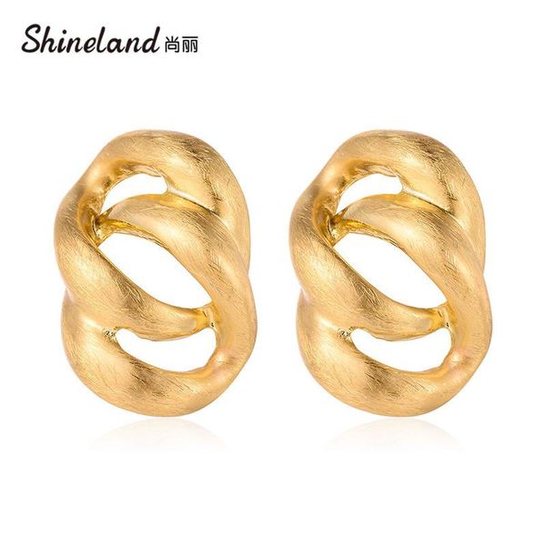 Shineland Punk trendyen Metal Twisted Hollow Knot Drop Earring For Women Jewelry 2021 New Fashion Trendy High Quality Bijoux, Silver
Shineland Punk trendyen Metal Twisted Hollow Knot Drop Earring For Women Jewelry 2021 New Fashion Trendy High Quality Bijoux, Silver