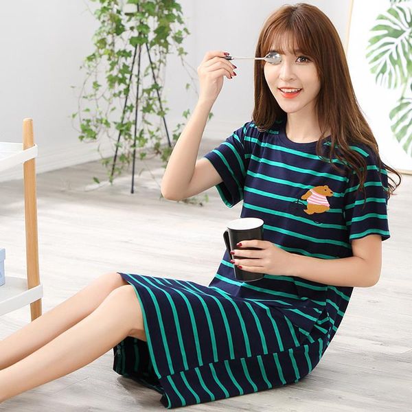 fashion women cotton nightgowns sleepshirts summer home dress sleepwear loose nightdress indoor clothing -5xl1, Black;red
fashion women cotton nightgowns sleepshirts summer home dress sleepwear loose nightdress indoor clothing -5xl1, Black;red