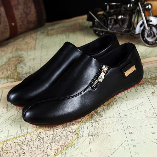 quality men flats shoes white casual platform pointed shoes pu leather shoes male loafers men flats breathable plus size 39-45, Black
quality men flats shoes white casual platform pointed shoes pu leather shoes male loafers men flats breathable plus size 39-45, Black