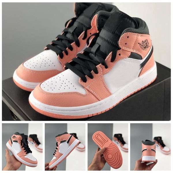 1 mid pink quartz new pink women sneakers 2020 basketball shoes jumpman trainers girls baskets 1s des chaussures zapatos, Black
1 mid pink quartz new pink women sneakers 2020 basketball shoes jumpman trainers girls baskets 1s des chaussures zapatos, Black
