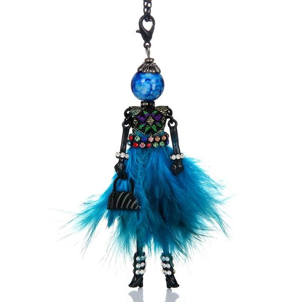 ethnic statement doll necklace feather dress handmade french doll pendant 2021 news alloy girl women fashion jewelry, Silver
ethnic statement doll necklace feather dress handmade french doll pendant 2021 news alloy girl women fashion jewelry, Silver