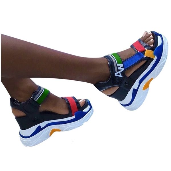 sell new fashion platform sandals women shoes summer super high heels ladies casual shoes wedge chunky gladiator sandals, Black;white
sell new fashion platform sandals women shoes summer super high heels ladies casual shoes wedge chunky gladiator sandals, Black;white