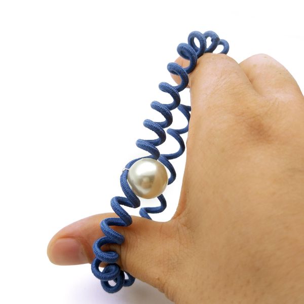 pearl elastic cloth hair bands spiral shape ponytail ties gum rubber rope telephone wire accessories q bbychh
pearl elastic cloth hair bands spiral shape ponytail ties gum rubber rope telephone wire accessories q bbychh