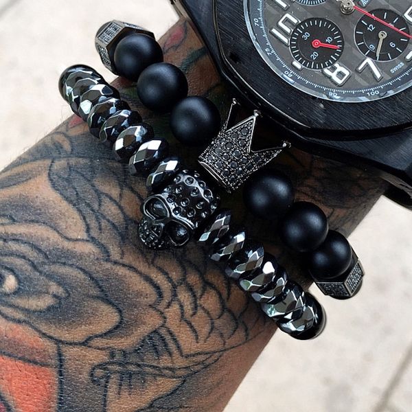 mcllroy men bracelet crown bracelets jewelry skull skeleton titanium steel skull bangle bracelets men jewelry valentine day y200730, Black
mcllroy men bracelet crown bracelets jewelry skull skeleton titanium steel skull bangle bracelets men jewelry valentine day y200730, Black