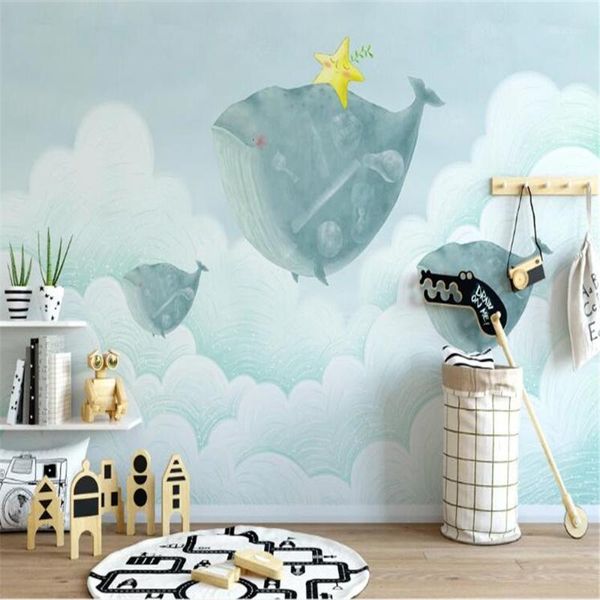 milofi custom large wallpaper mural nordic creative sky blank cloud whale children's room background wallpaper mural1
milofi custom large wallpaper mural nordic creative sky blank cloud whale children's room background wallpaper mural1