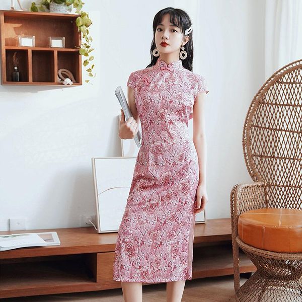 новый розовый rayon короткий китайский традиционный женщины qipao урожай восточный женский cheongsam новый китайский формальное платье - 4, Red
новый розовый rayon короткий китайский традиционный женщины qipao урожай восточный женский cheongsam новый китайский формальное платье - 4, Red