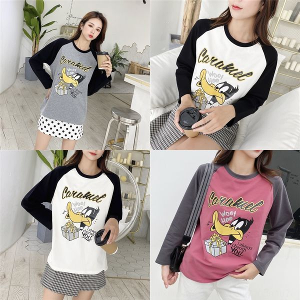 korean autumn new t-shirt cartoon animal casual versatileraglan sleeves show thin and thick long sleeve t-shirt women mrq2r, White
korean autumn new t-shirt cartoon animal casual versatileraglan sleeves show thin and thick long sleeve t-shirt women mrq2r, White