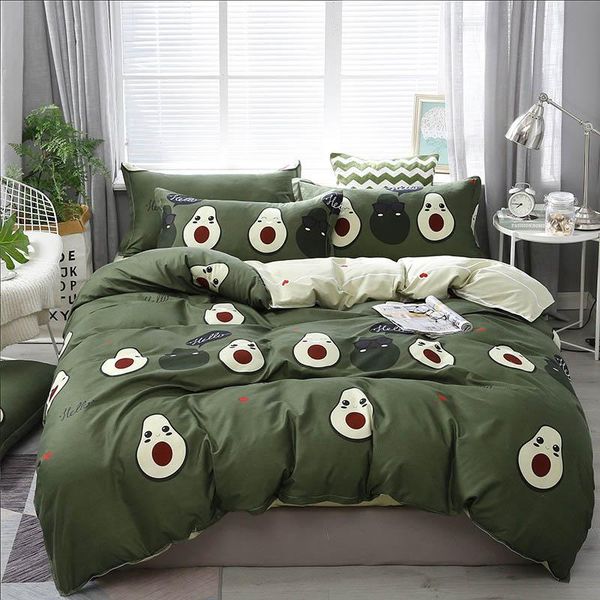 avocado Plant Animals 4pcs Girl Boy Kid Bed Cover Set Duvet Cover Adult Child Bed Sheets Pillowcases Comforter Bedding Set 61029
avocado Plant Animals 4pcs Girl Boy Kid Bed Cover Set Duvet Cover Adult Child Bed Sheets Pillowcases Comforter Bedding Set 61029