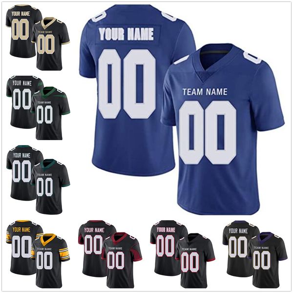 custom all team football uniforms personalized name and number embroidery jerseys men's women's youth stitched jersey lisafans003, Black
custom all team football uniforms personalized name and number embroidery jerseys men's women's youth stitched jersey lisafans003, Black