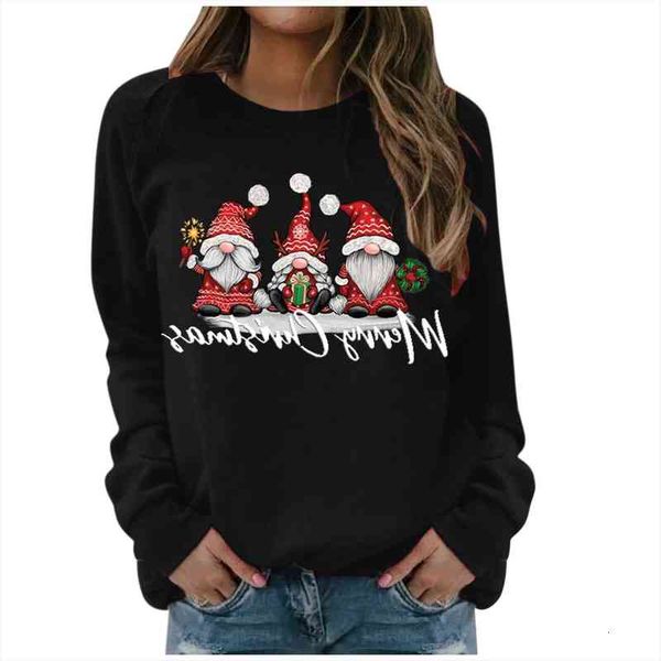 Womens Fashion Merry Christmas Print Pullovers Long-sleeved Hooded Sweatshirt Casual Pullover Feminino Inverno Molelet p2, White;black
Womens Fashion Merry Christmas Print Pullovers Long-sleeved Hooded Sweatshirt Casual Pullover Feminino Inverno Molelet p2, White;black