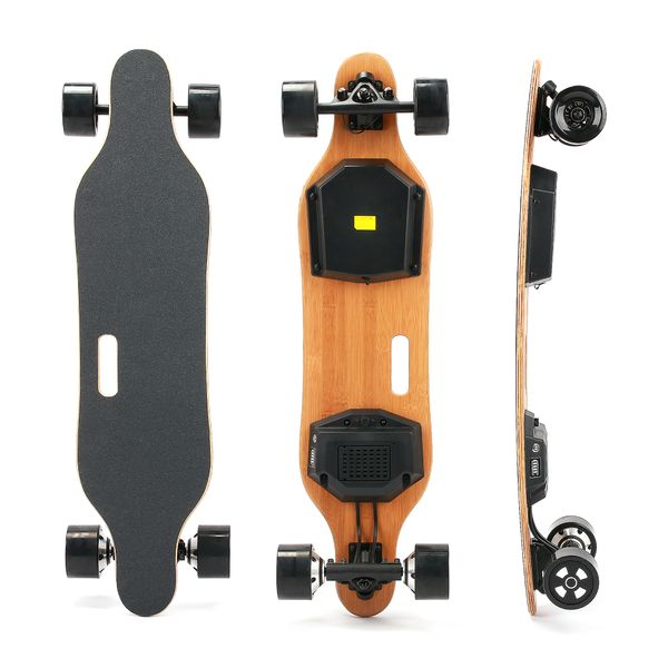 us stock, longboard four-wheel electric skateboard maple deck wireless remote control with 90mm wheels for child w34807114
us stock, longboard four-wheel electric skateboard maple deck wireless remote control with 90mm wheels for child w34807114