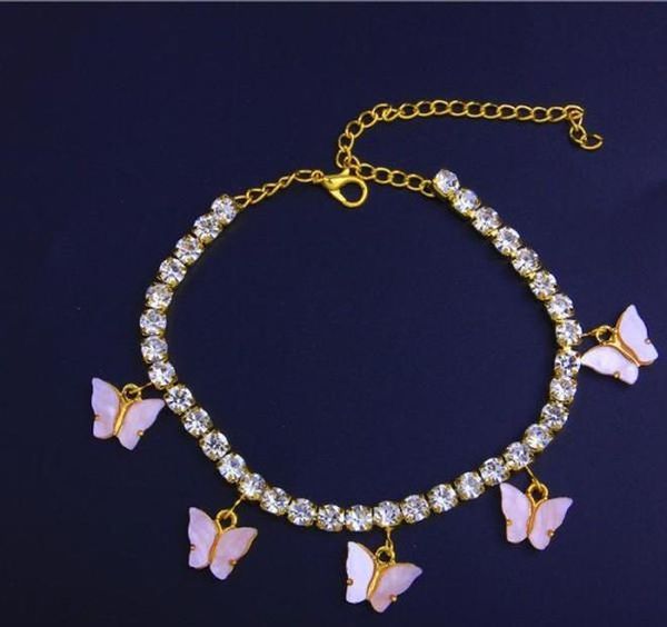 hip hop fashion butterfly padent anklets tennis chain women anklets body chains bracelets 2020 new hip hop jllfqj home003, Red;blue
hip hop fashion butterfly padent anklets tennis chain women anklets body chains bracelets 2020 new hip hop jllfqj home003, Red;blue