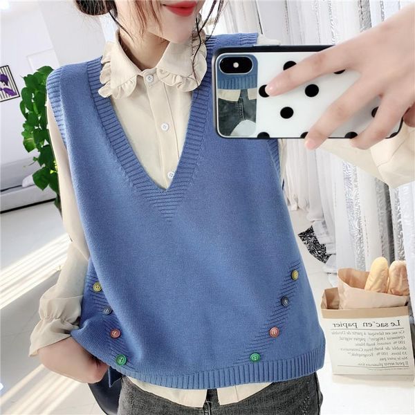 women's vests wool vest cute sweater sleeveless waistcoat women gilet sherpa colete feminino, Black;white
women's vests wool vest cute sweater sleeveless waistcoat women gilet sherpa colete feminino, Black;white