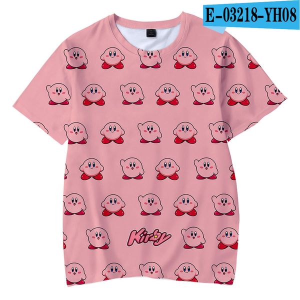 popular kirby kirby boys girls 3d 3d print shirts horror harajuku kawaii men clothing