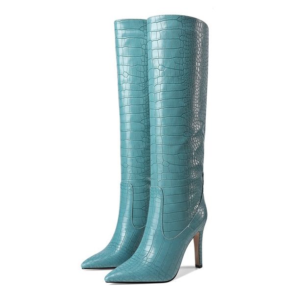 2021 younger women at knee-high-quality women's shoes winter high heels to party long-size boots hem4, Black
2021 younger women at knee-high-quality women's shoes winter high heels to party long-size boots hem4, Black
