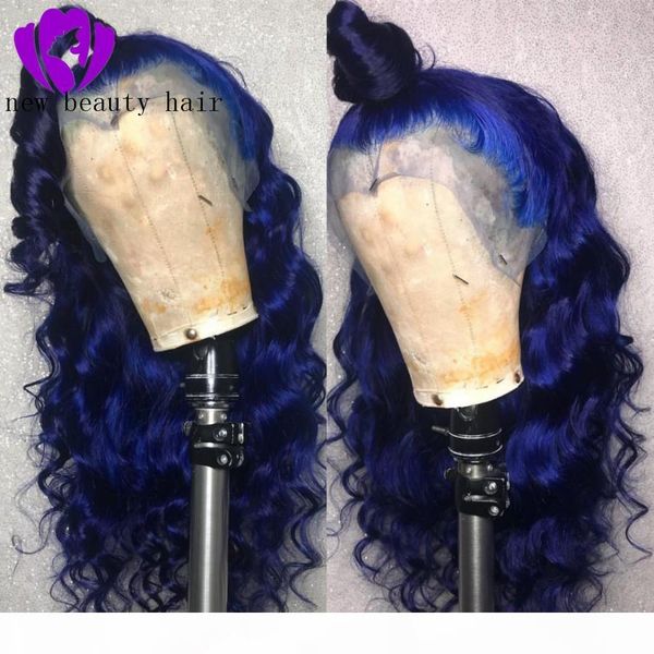 180% density blue color loose wave lace front wigs synthetic heat resistant for women pre plucked brazilian wig with baby hair, Black;brown
180% density blue color loose wave lace front wigs synthetic heat resistant for women pre plucked brazilian wig with baby hair, Black;brown