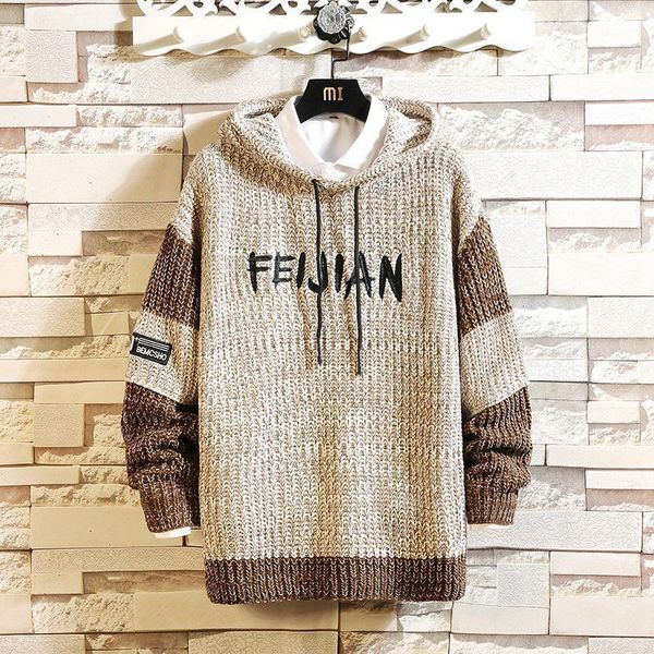 men's sweaters fashion korea with hooded for men's oversize pull -5xl 2021 long sleeves pullover spring autumn winter1, White;black
men's sweaters fashion korea with hooded for men's oversize pull -5xl 2021 long sleeves pullover spring autumn winter1, White;black