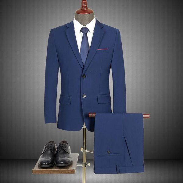 men's suits & blazers latest jacket trousers design suit brand clothing fashion slim black and gray formal wear s-4xl, White;black
men's suits & blazers latest jacket trousers design suit brand clothing fashion slim black and gray formal wear s-4xl, White;black