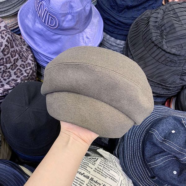 children's winter women's newspaper octagonal hat spring and autumn painter british beret lady's cap, Blue;gray
children's winter women's newspaper octagonal hat spring and autumn painter british beret lady's cap, Blue;gray