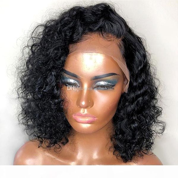 13x6 deep part lace front wig with baby hair wet and wavy pre plucked brazilian virgin short human hair bob wigs black women, Black;brown
13x6 deep part lace front wig with baby hair wet and wavy pre plucked brazilian virgin short human hair bob wigs black women, Black;brown