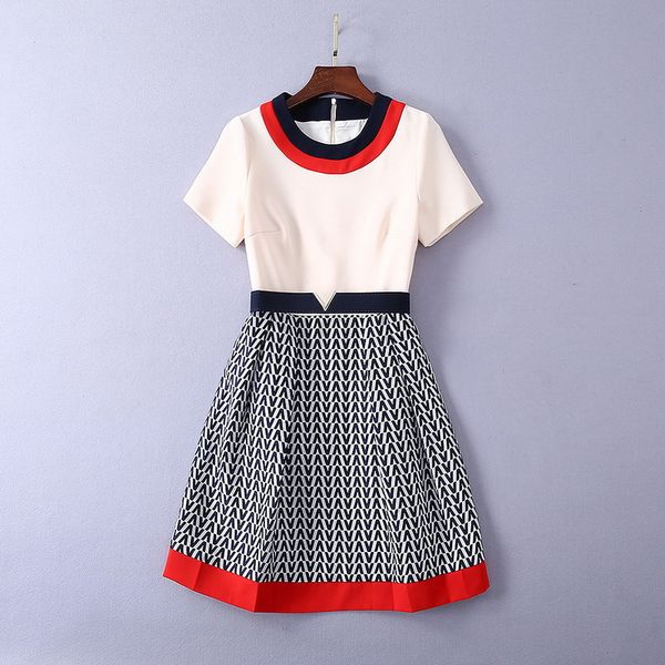 327 2019 spring summer flora print dresses crew neck a line knee length short sleeve empire fashion prom dress sh, Black
327 2019 spring summer flora print dresses crew neck a line knee length short sleeve empire fashion prom dress sh, Black