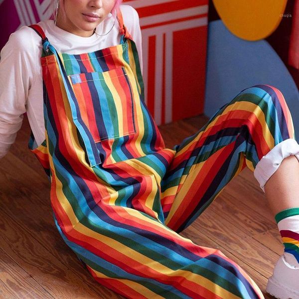 2020 cross-border autumn and winter new european and american street rainbow striped back wide loose casual pants women1, Black;white
2020 cross-border autumn and winter new european and american street rainbow striped back wide loose casual pants women1, Black;white